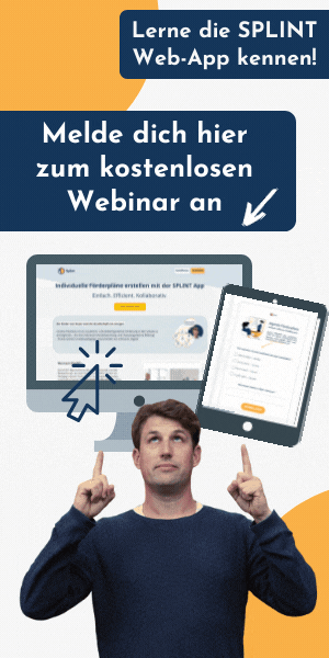 SPLINT kennenlernen im Webinar zur kollaborativen Förderplanung