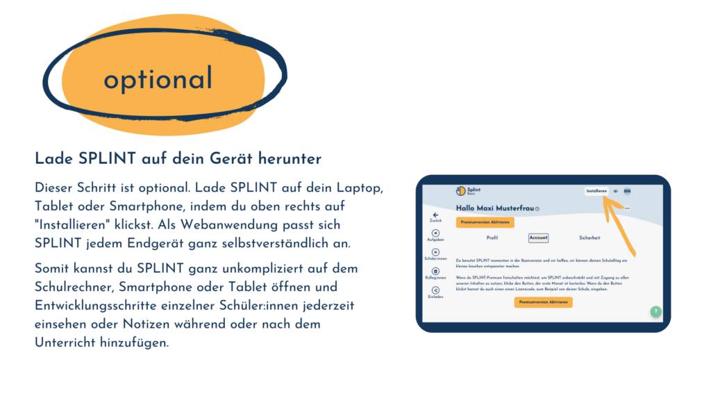 Web-App herunterladen