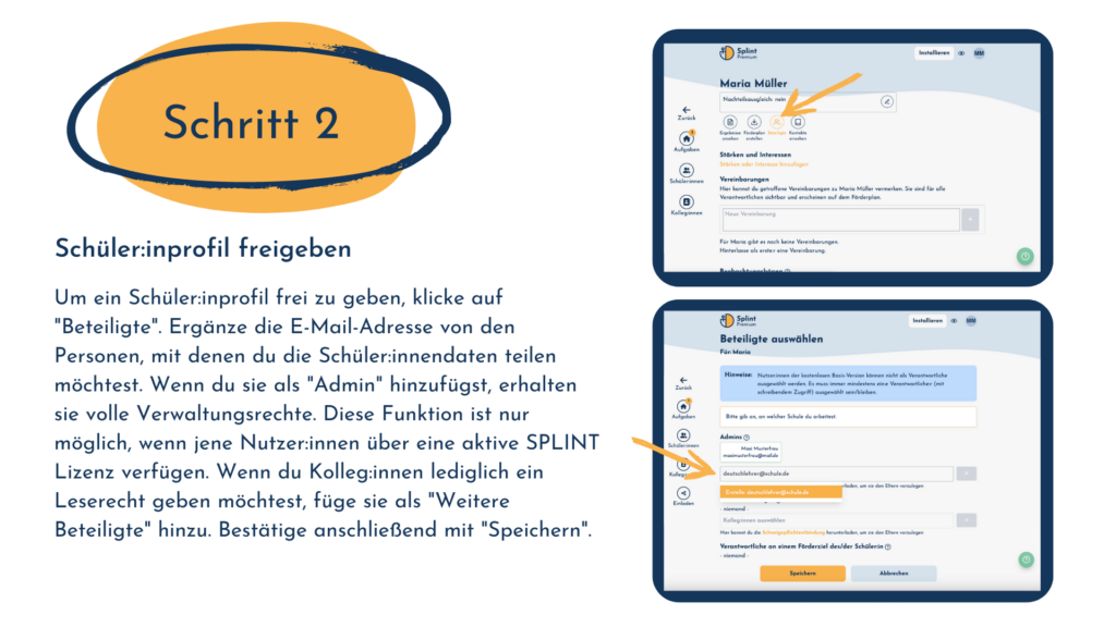 mit dem Förderplaner SPLINT kollaborativ zusammenarbeiten