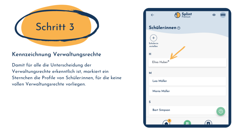mit dem Förderplaner SPLINT im Team arbeiten