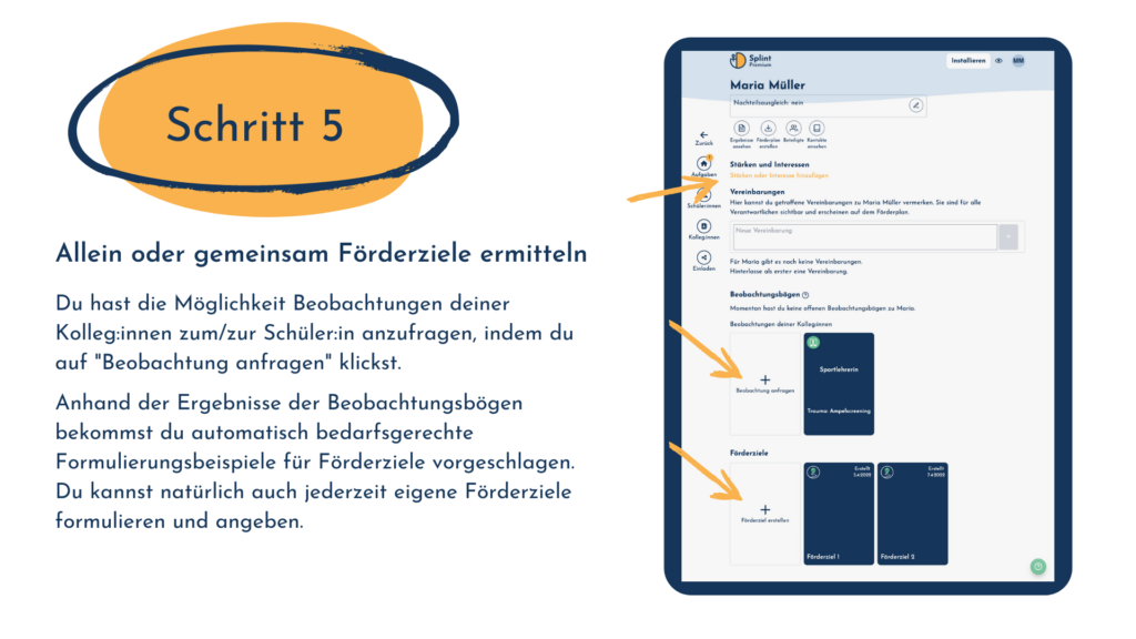 Kollaborative Förderplanung mit SPLINT